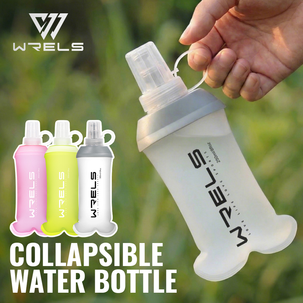 Collapsible Water Bottle - WRELS 190ml 250ml 350ml 500ml Water