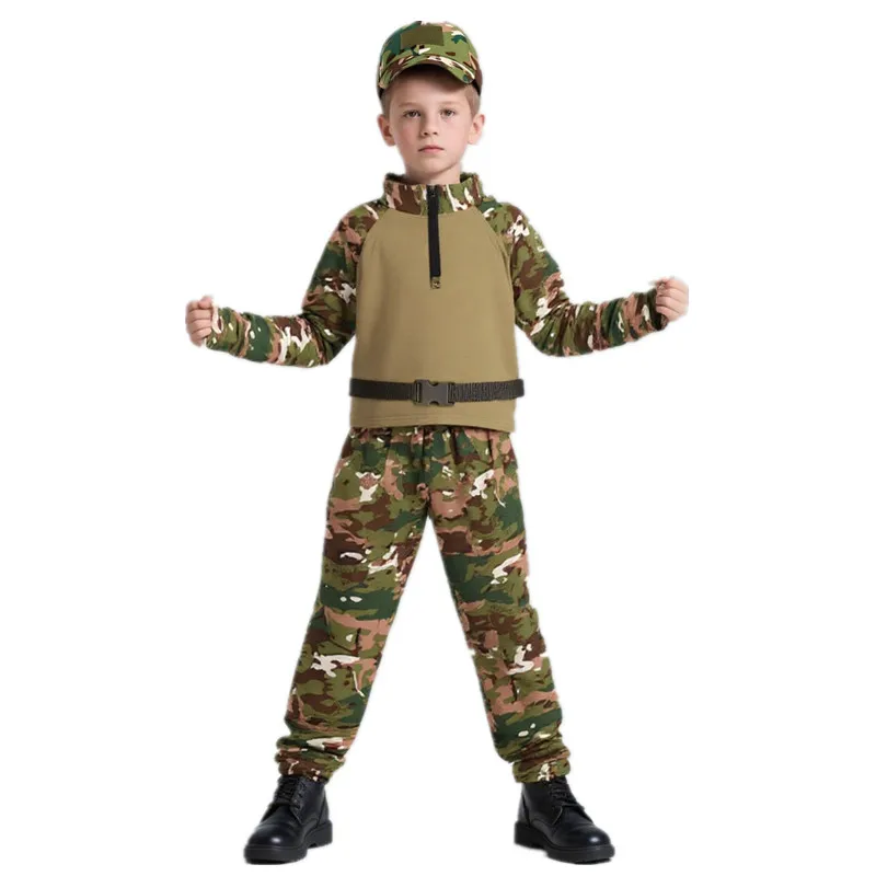 Outdoor Camping Movies - Kids Adults Camouflage Frog Outfit Summer