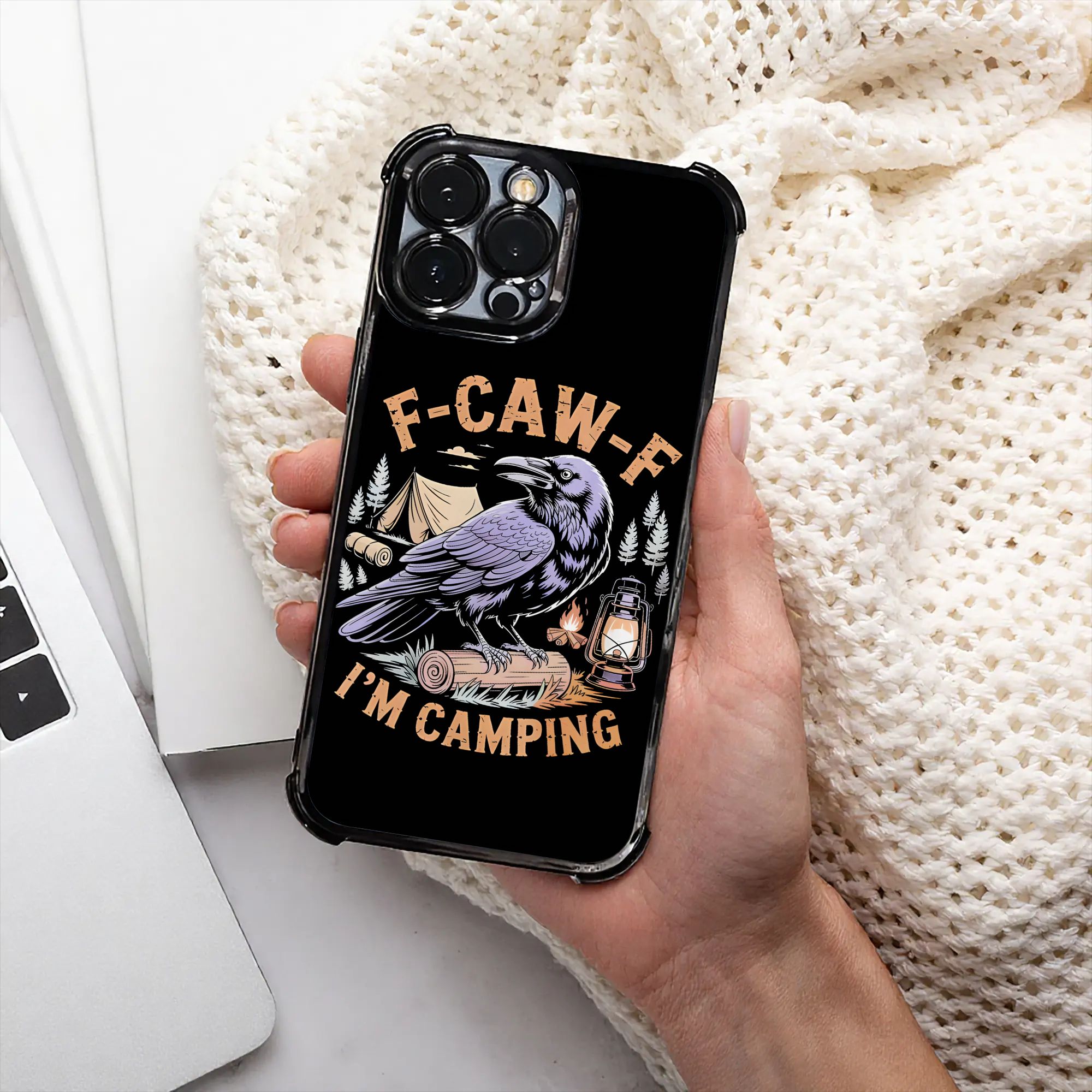 Funny Raven F CAW F I'm Campin - Outdoor Camping Adventure ulasan dan harga
