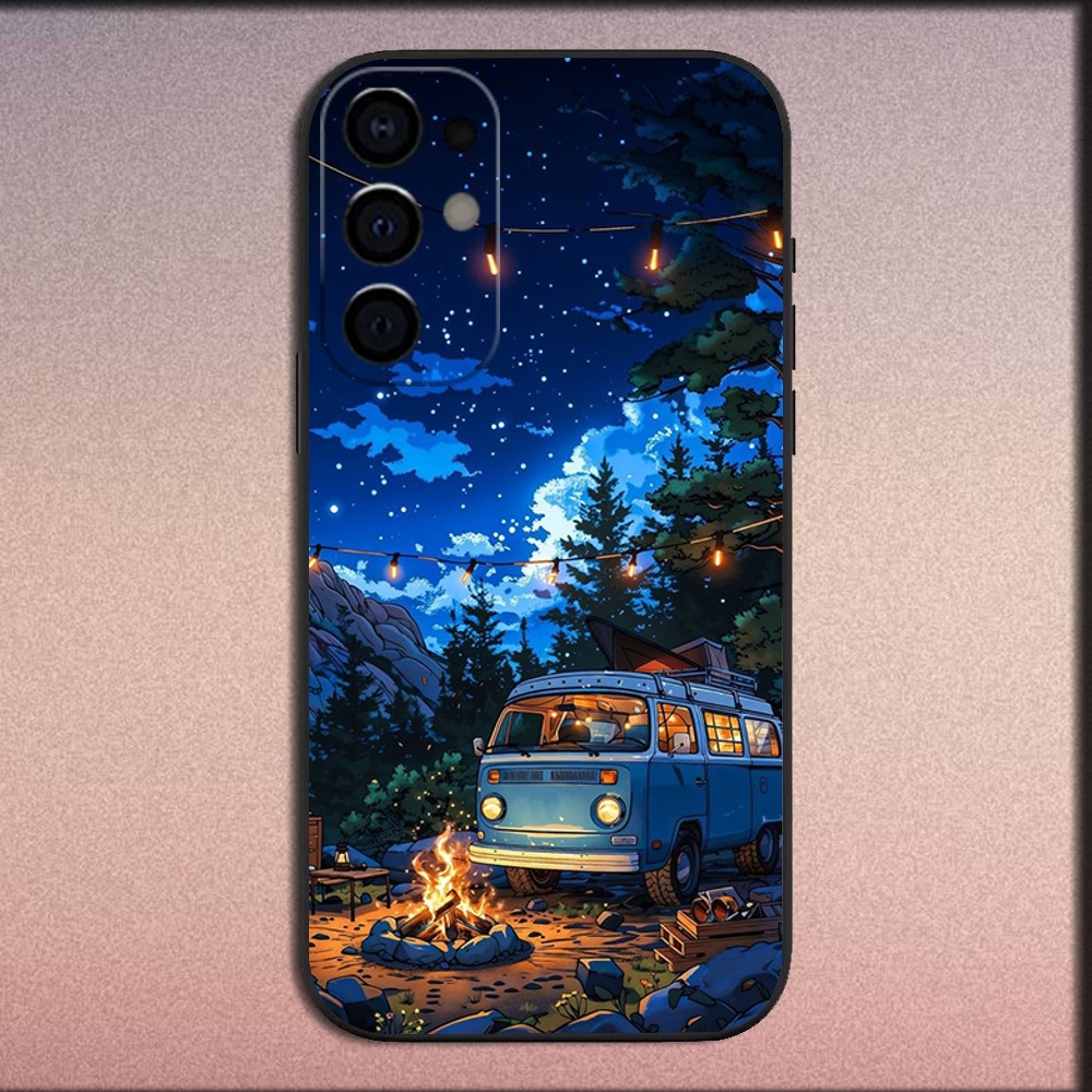 Combi Van Car Outdoor Camping  - Outdoor Camping Anime ulasan dan harga