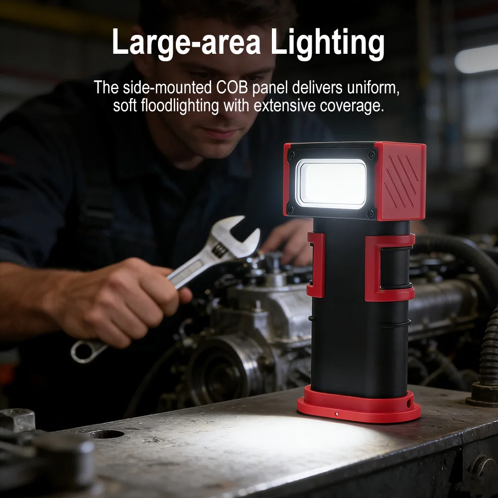 BORUiT COB LED Work Light 1000 - Outdoor Camping Adventure ulasan dan harga