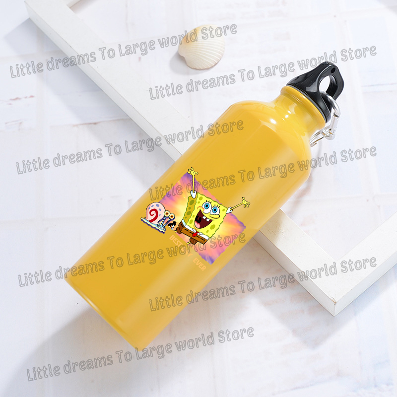 SpongeBobs Aluminum Water Bott - Outdoor Camping Anime ulasan dan harga