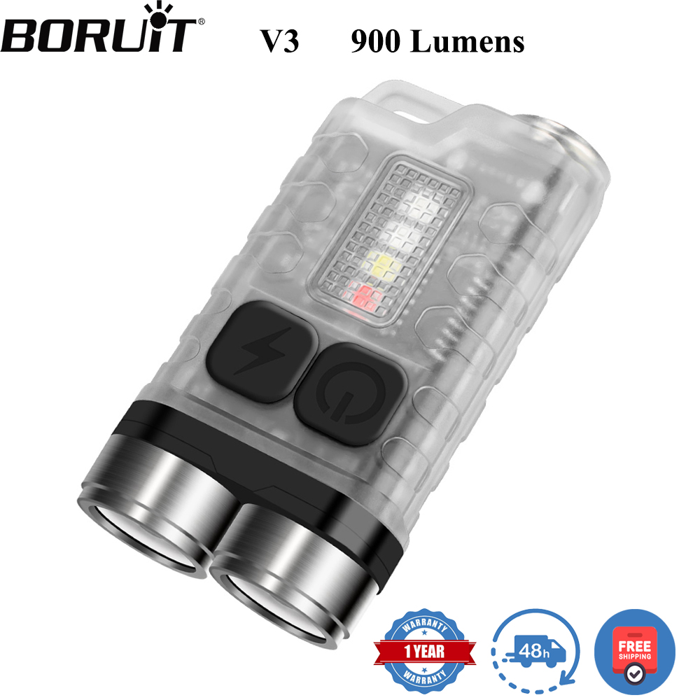 BORUiT V3 LED Keychain Portabl - Outdoor Camping Adventure ulasan dan harga