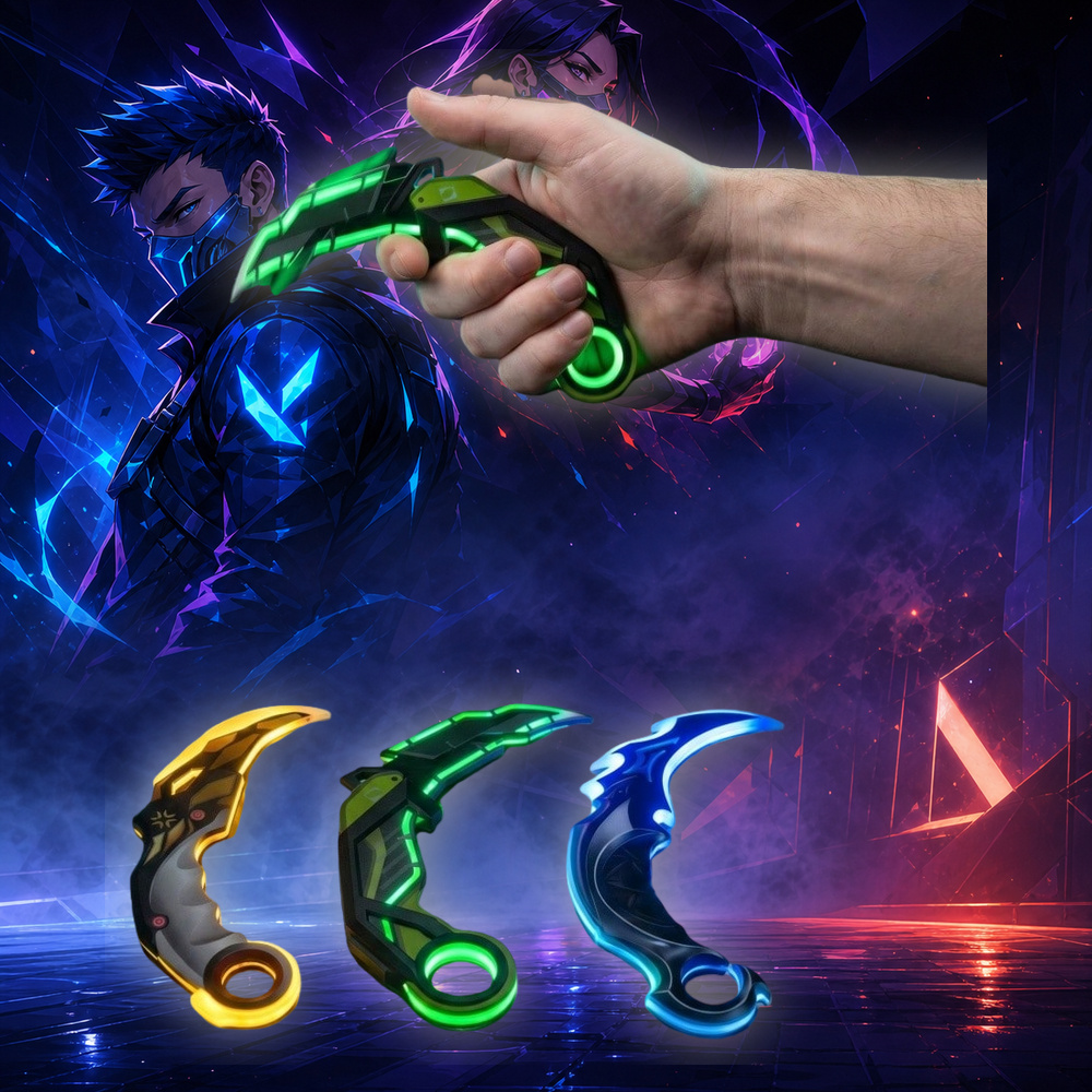 10inch 25cm Karambit Knife Val - Outdoor Camping Anime ulasan dan harga