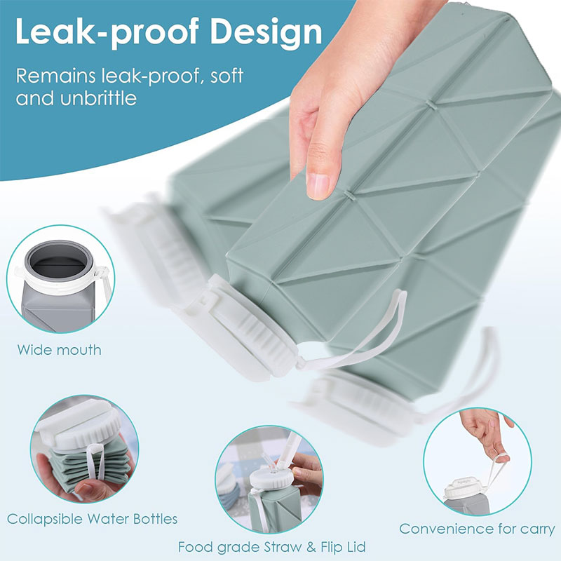 620ml Collapsible Water Bottle - Collapsible Water Bottle ulasan dan harga