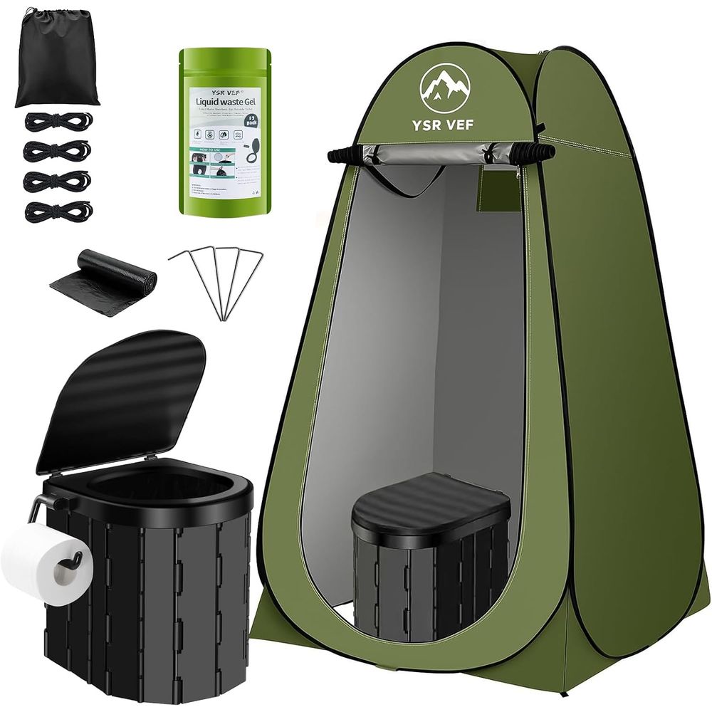 Portable Toilet Kit, Camping T - Outdoor Camping ulasan dan harga