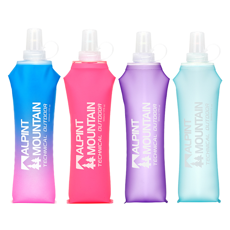 500ml Foldable Leak-Proof Soft - Collapsible Water Bottle ulasan dan harga