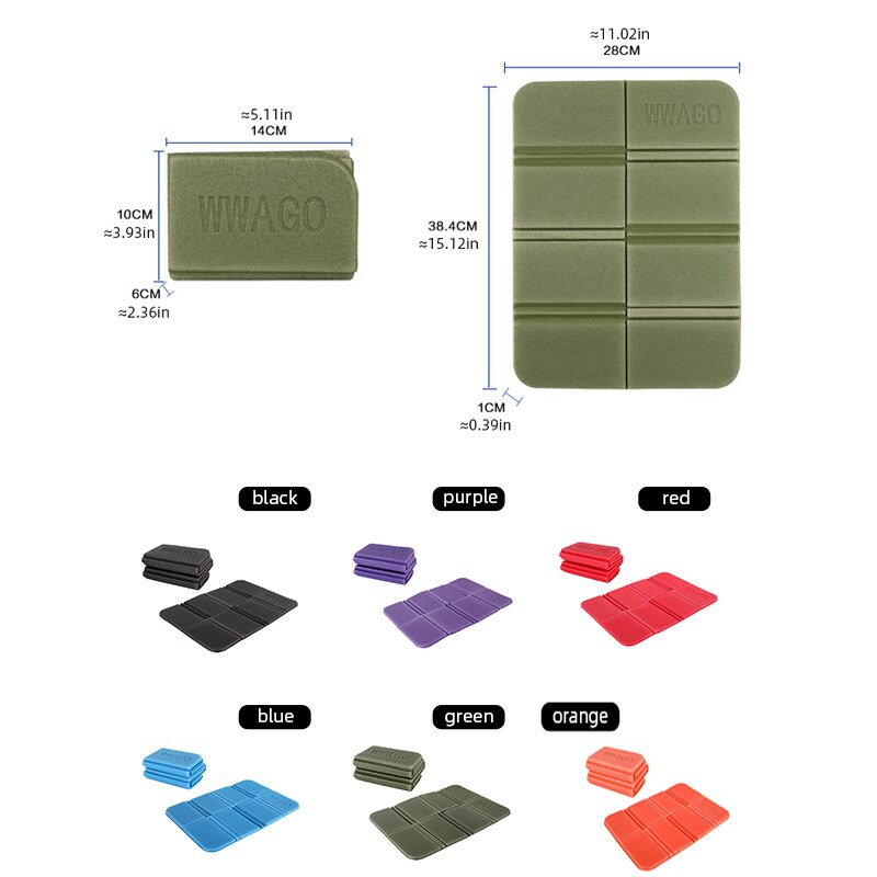 1-5pcs Foam XPE Folding Cushio - Outdoor Camping Rug Waterproof ulasan dan harga
