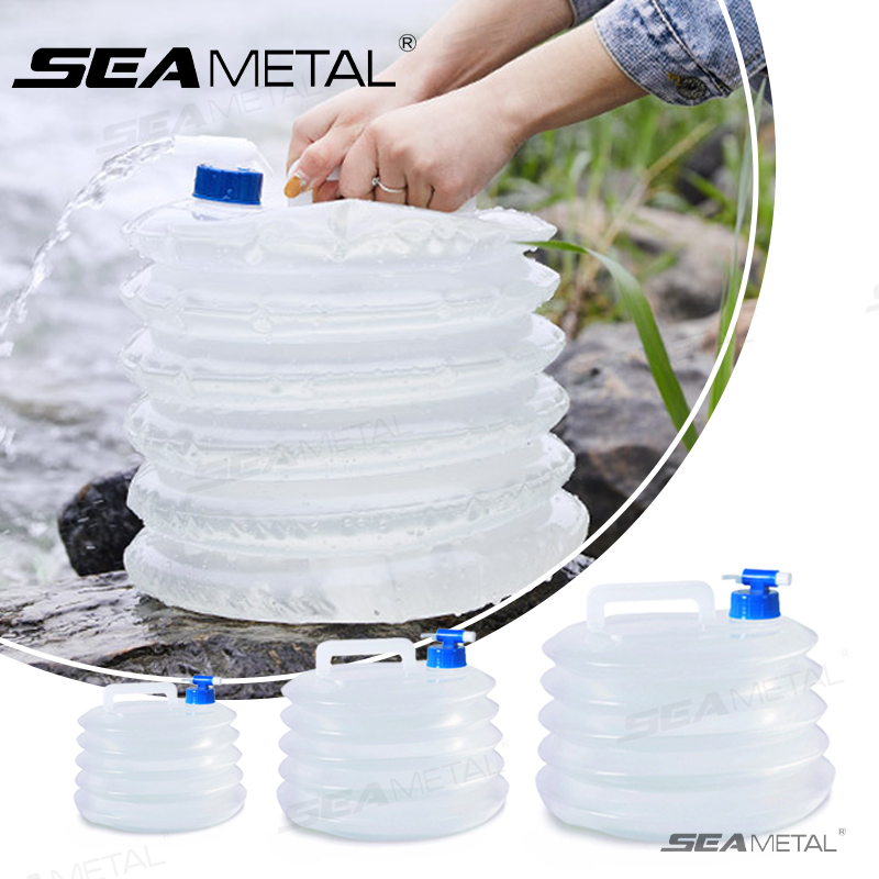 SEAMETAL 5L-15L Car Collapsibl - Collapsible Water Bottle ulasan dan harga