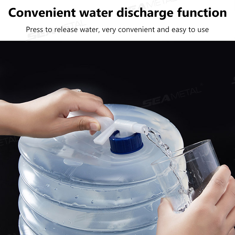 SEAMETAL 5L-15L Car Collapsibl - Collapsible Water Bottle ulasan dan harga