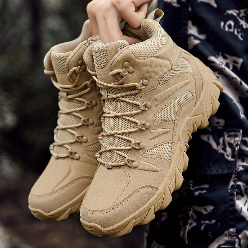 Desert Combat Training Boots M - Outdoor Camping In Winter ulasan dan harga