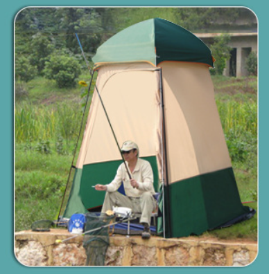 Large Size Oxford Fabric Four- - Portable Camping Shower ulasan dan harga