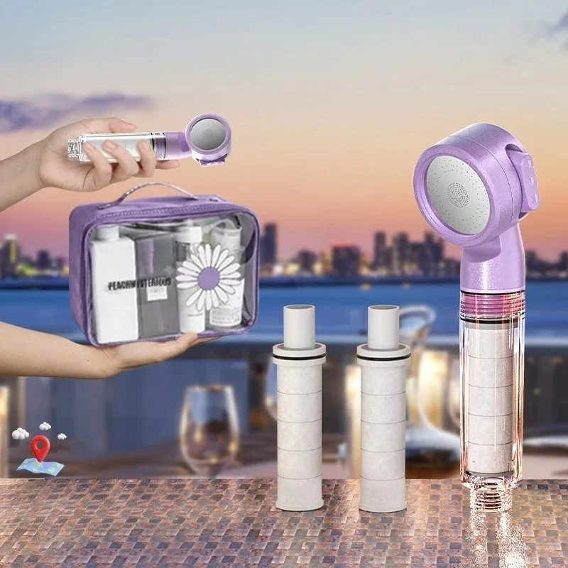 3 Modes High Pressure Travel S - Portable Camping Shower ulasan dan harga