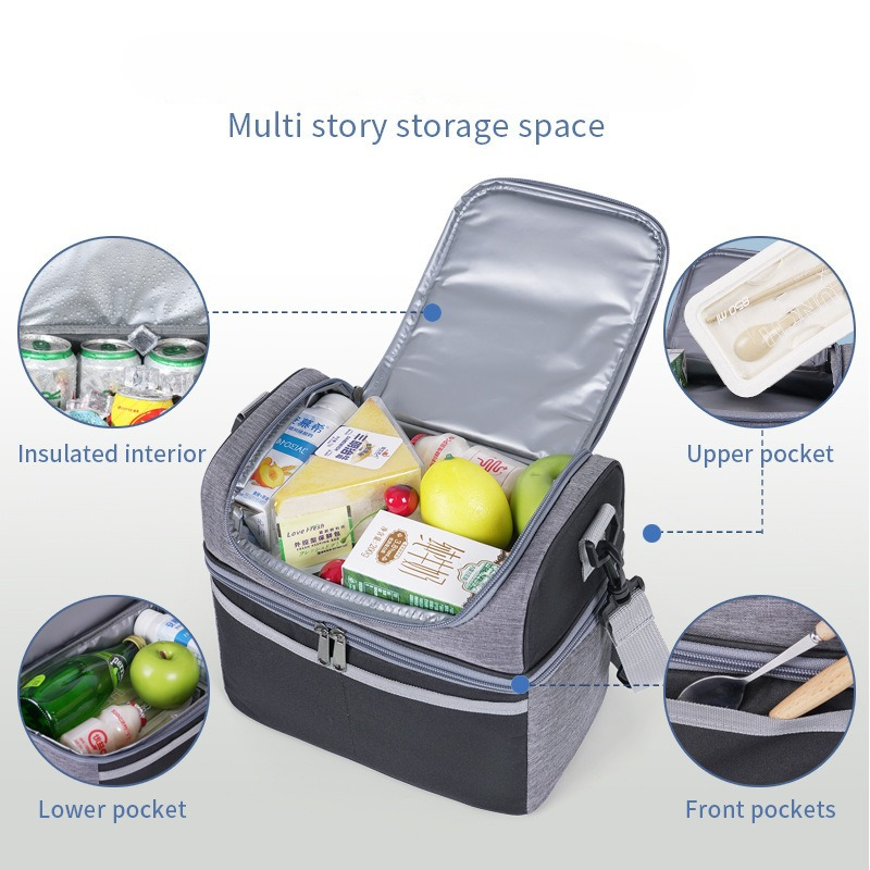 Lunch Box for Men Outdoor Heav - Outdoor Camping Meals ulasan dan harga