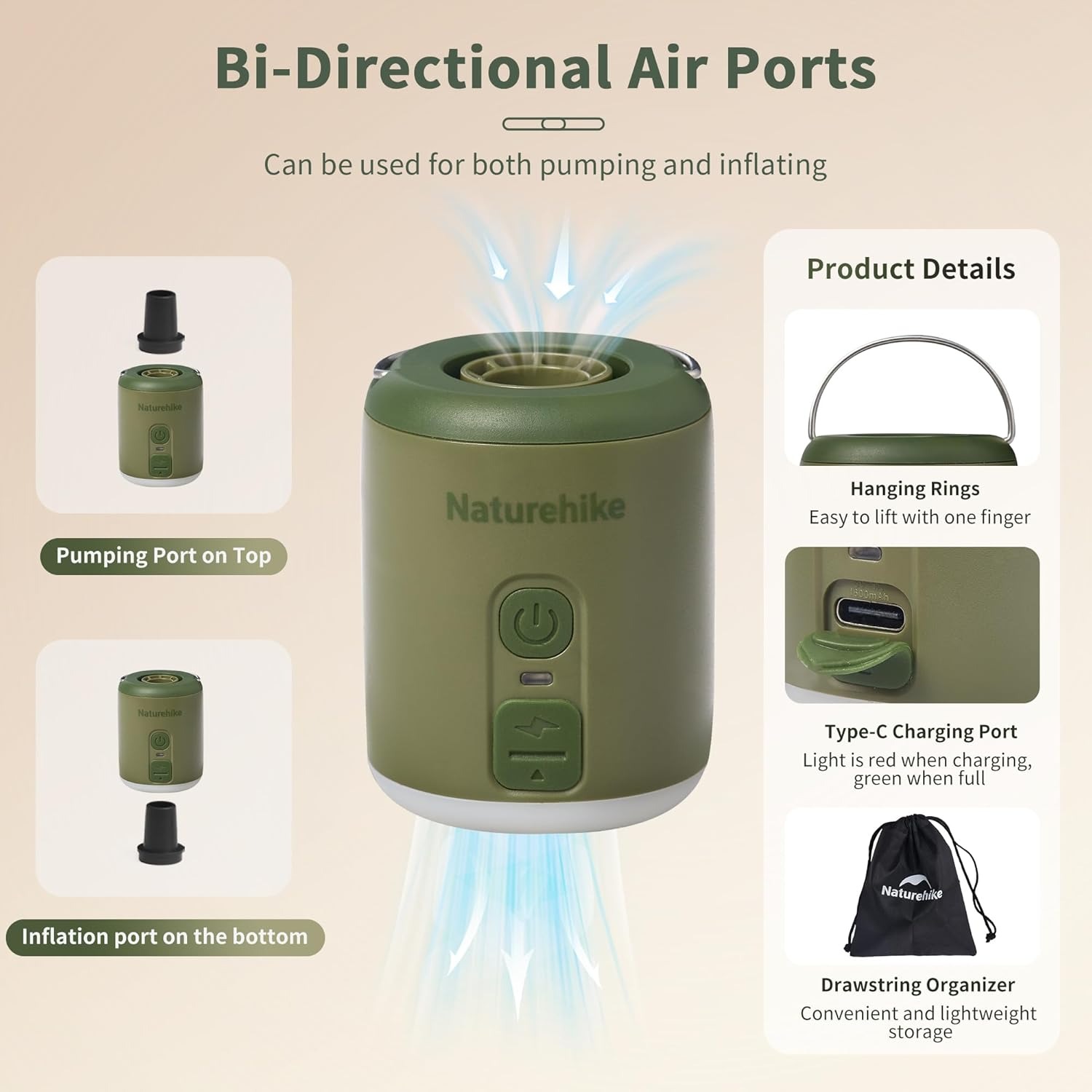 Naturehike Multi-function Air  - Outdoor Camping Rugs ulasan dan harga
