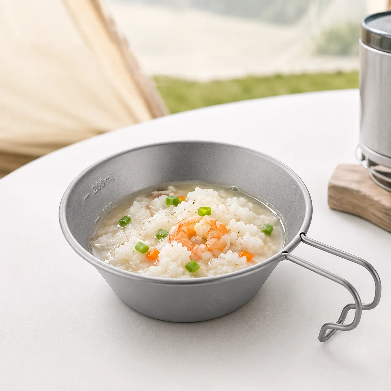 Titanium Sierra Bowl Lightweig - Outdoor Camping Meals ulasan dan harga