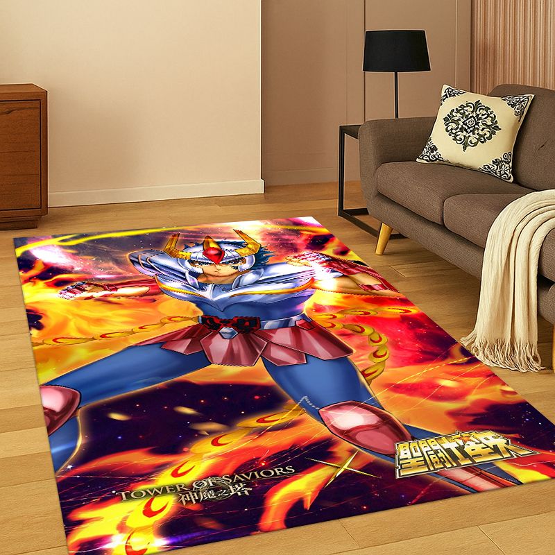 Cartoon Saint Seiya Anime Carp - Outdoor Camping Anime ulasan dan harga