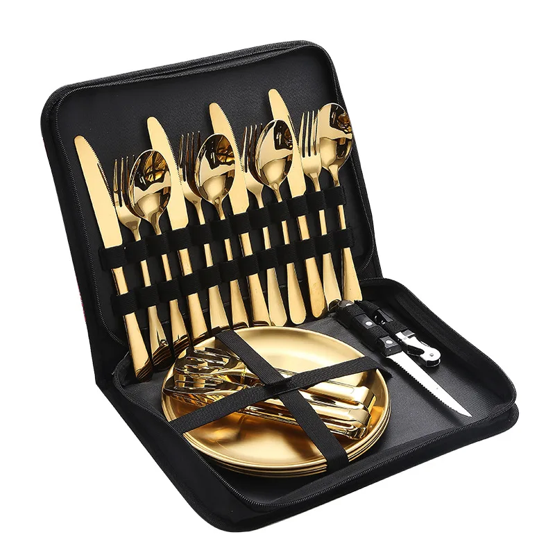 Stainless Steel Portable Table - Outdoor Camping Meals ulasan dan harga