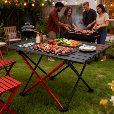 New Launch Extra Wide Top Larg - Outdoor Camping Meals ulasan dan harga