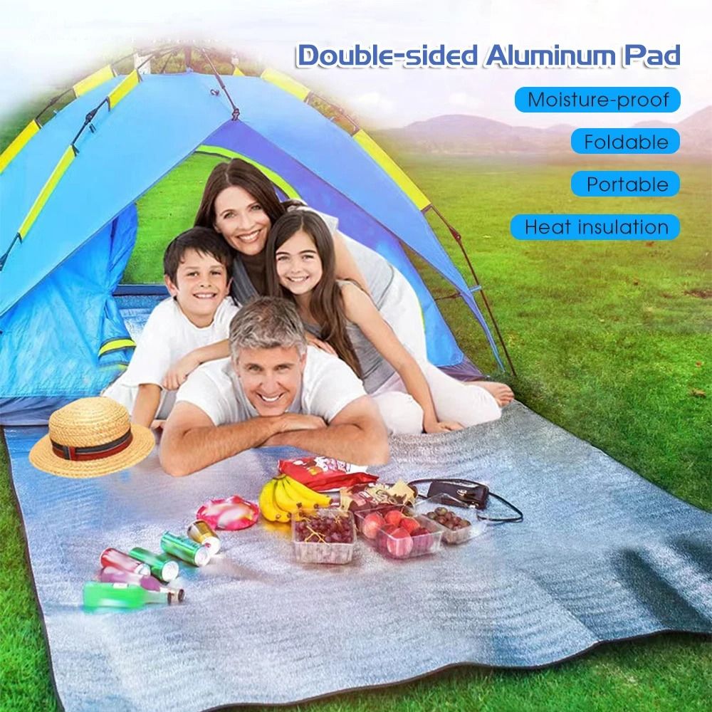 New Thermal Camping Mat Waterp - Outdoor Camping Rug Waterproof ulasan dan harga
