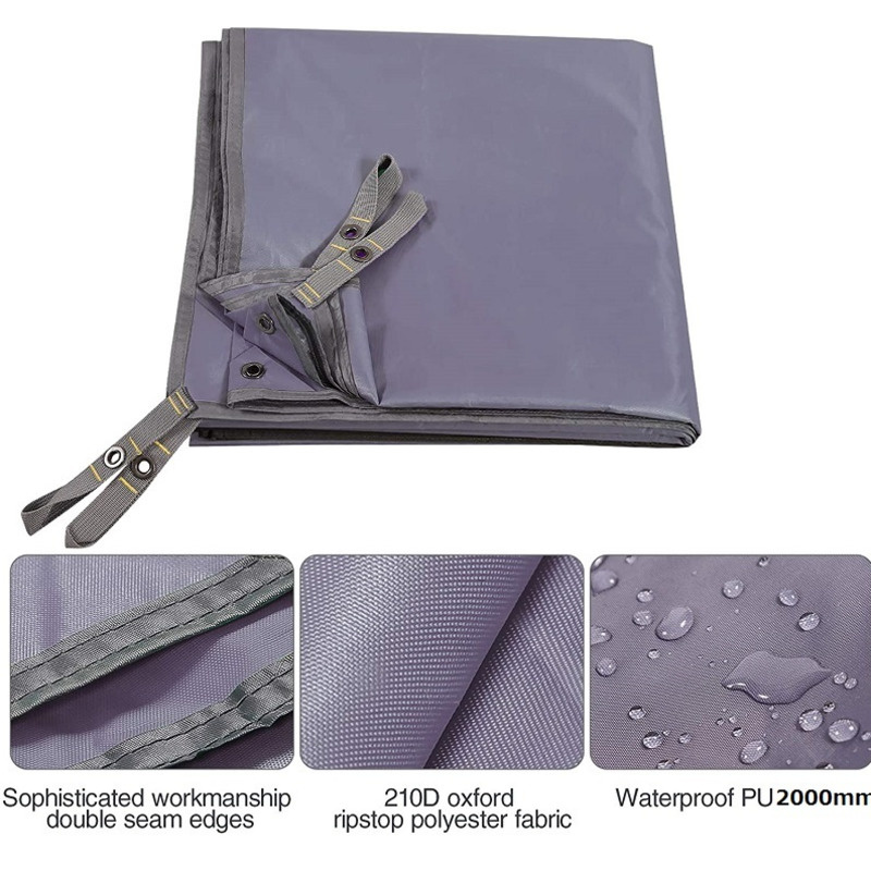 Multi Size Tent Floor Tarp Cam - Outdoor Camping Rug Waterproof ulasan dan harga