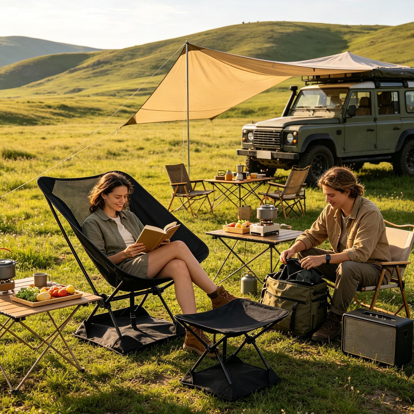 Ground Sheet For Camp Chairs E - Outdoor Camping Rugs ulasan dan harga