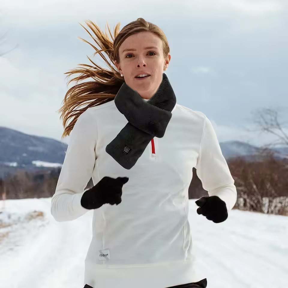 USB Women Men Heating Scarf Te - Outdoor Camping In Winter ulasan dan harga