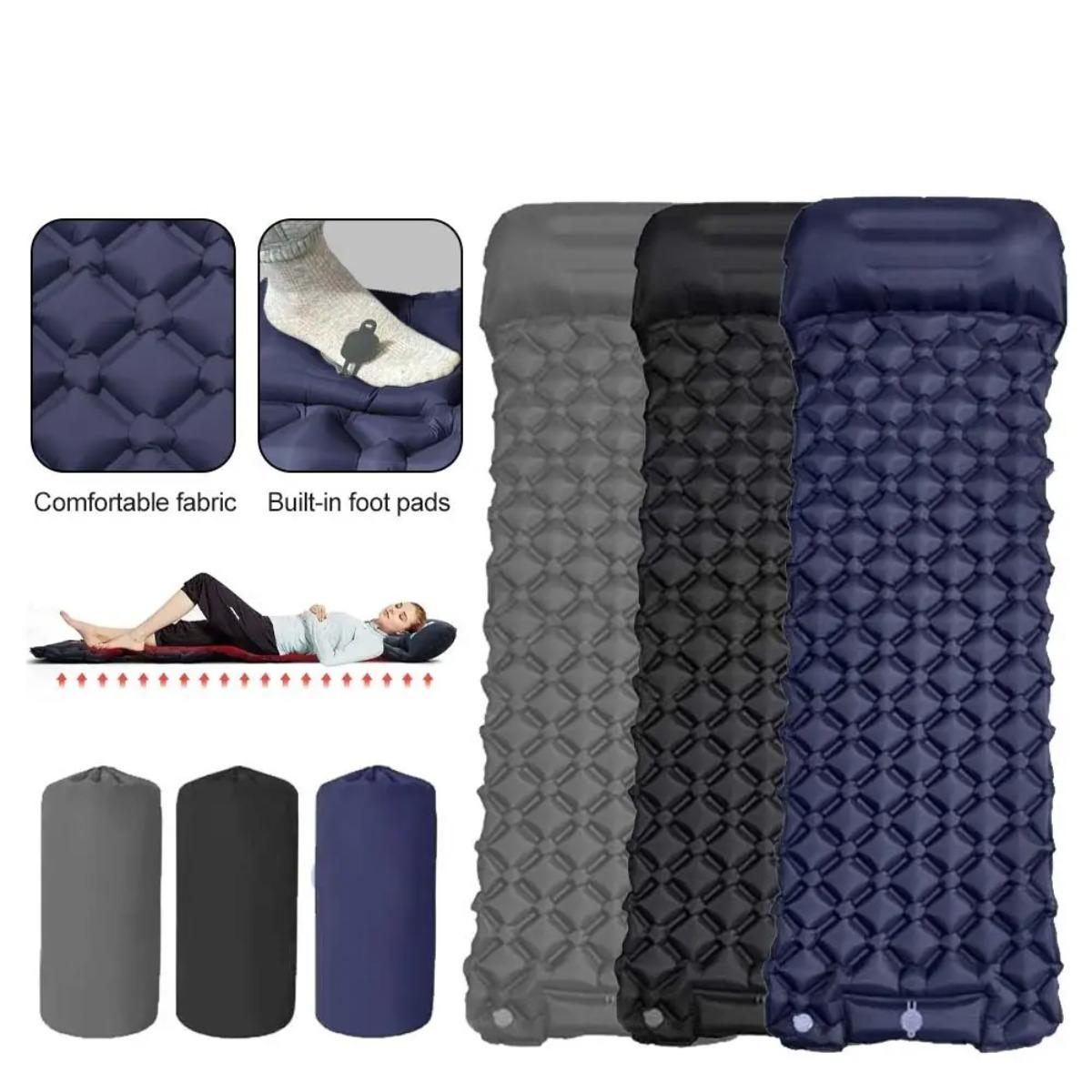 Single & Double Inflatable Air - Outdoor Camping Rug Waterproof ulasan dan harga