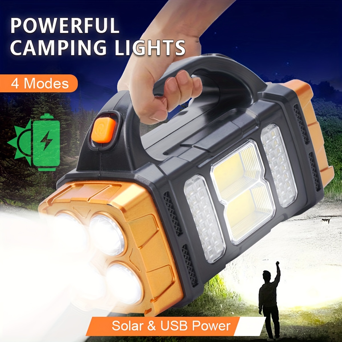 New Upgrade Rechargeable High  - Outdoor Camping Adventure ulasan dan harga