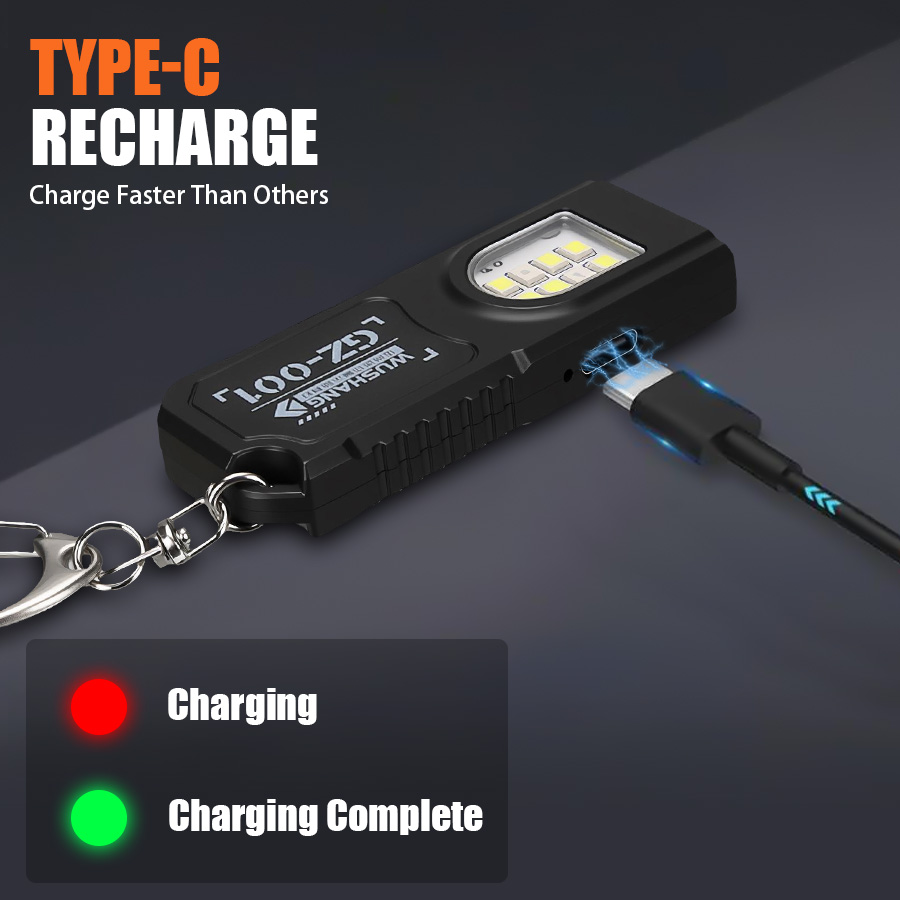 Multifunctional Keychain Flash - Outdoor Camping Adventure ulasan dan harga