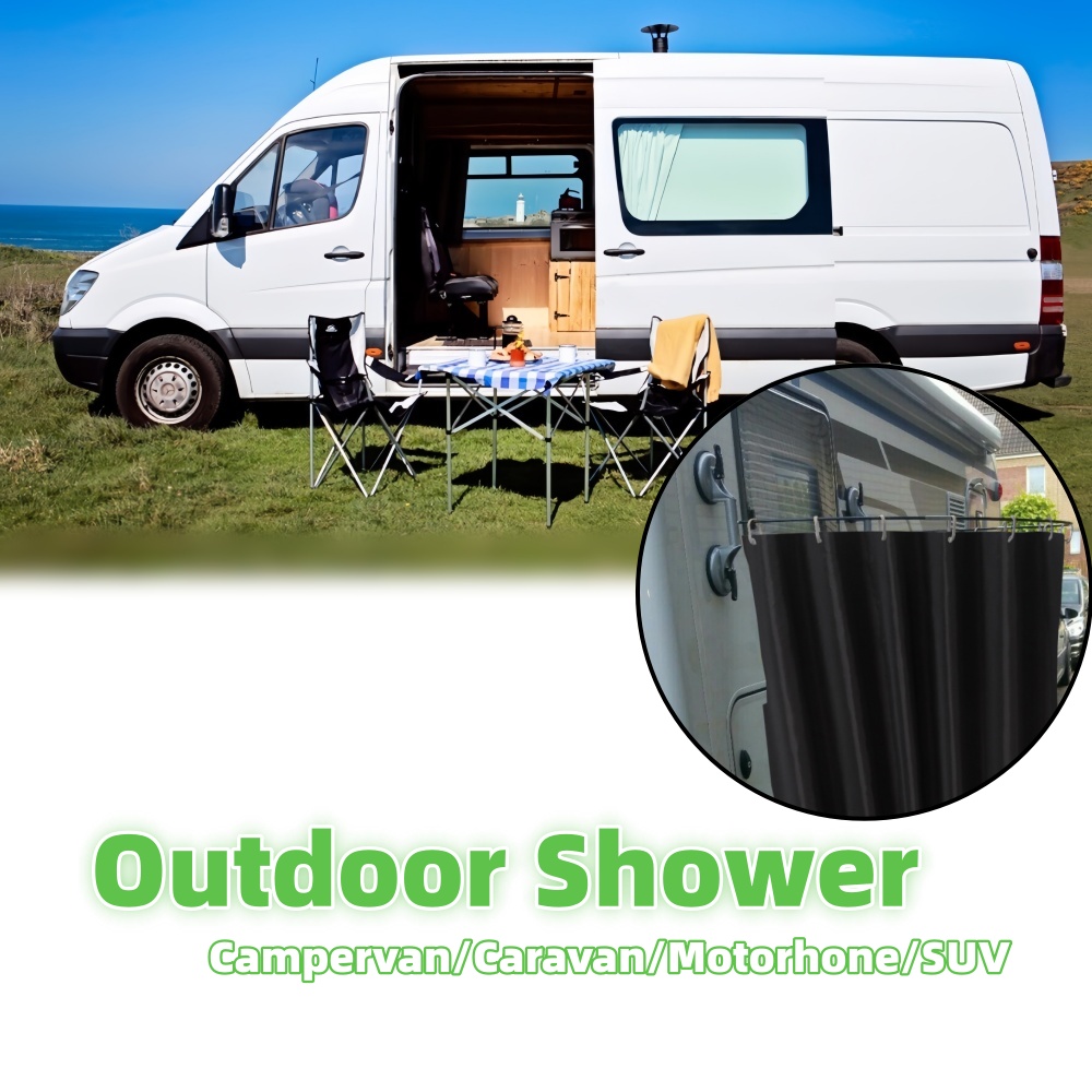 Outdoor Camping Shower Curtain - Portable Camping Shower ulasan dan harga