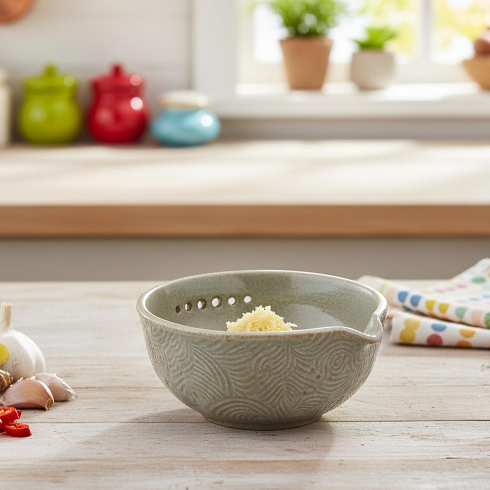 Garlic Plate Ceramic Mincer Bo - Outdoor Camping Meals ulasan dan harga
