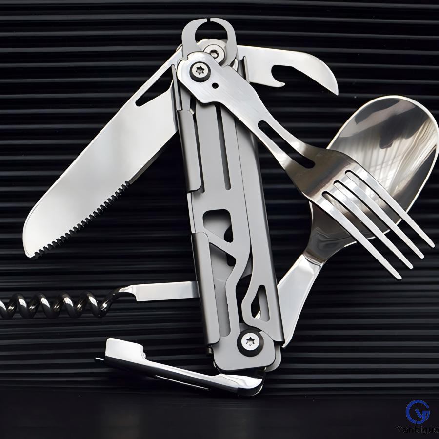 1 pc 6 in 1 Multifunctional Cu - Outdoor Camping Meals ulasan dan harga