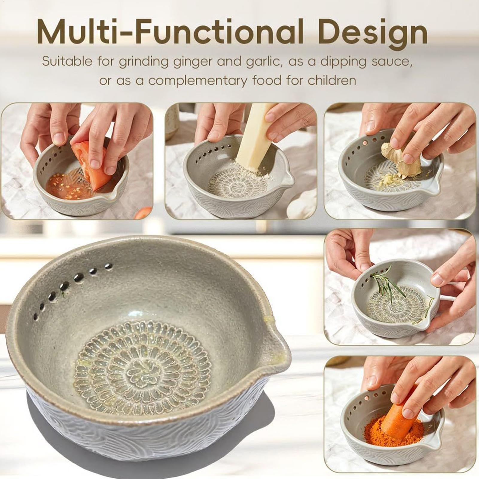 Grater Plate Ceramic Grinder B - Outdoor Camping Meals ulasan dan harga