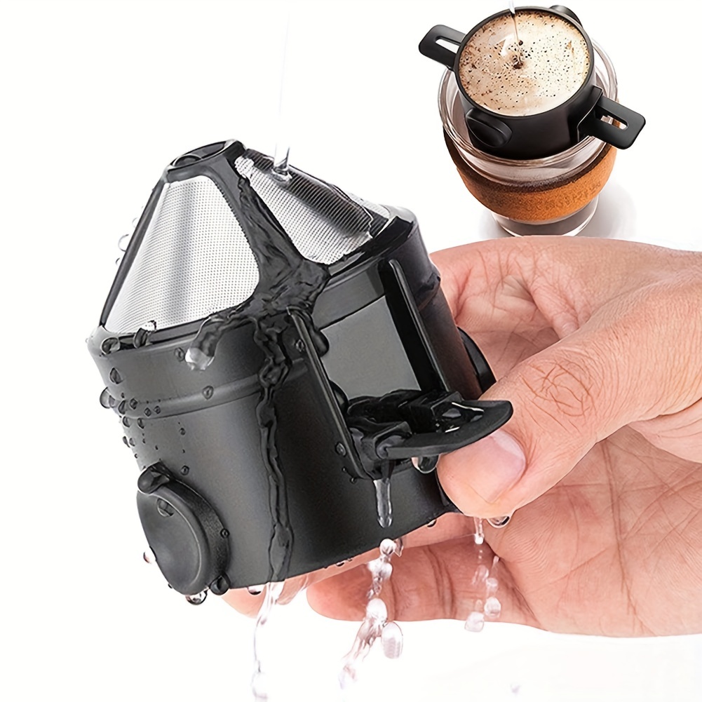 Coffee Filter Cup Portable Reu - Collapsible Water Bottle ulasan dan harga